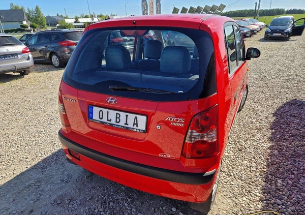Hyundai Atos cena 8900 przebieg: 74977, rok produkcji 2007 z Otwock małe 436